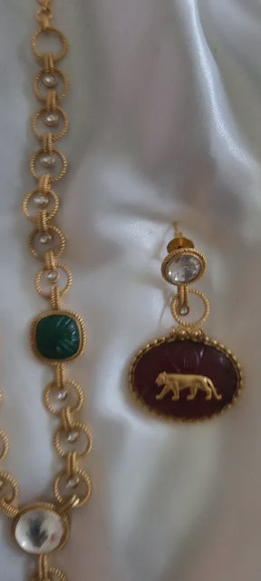 Tiger Necklace Set