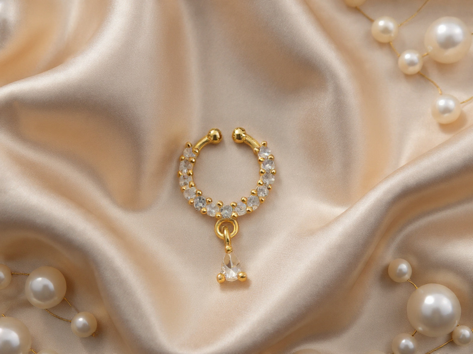 Silver 925 Septum Nose Pin 34